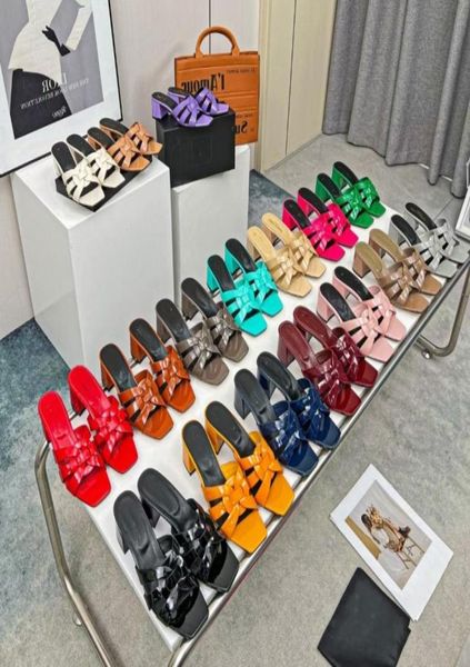 

fashion sandals summer women039s high heels 55cm high heels summer sandals and slippers shoes patent leather party wo1234514, Black