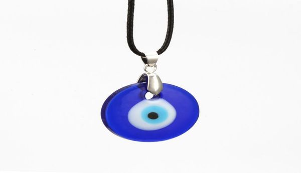 

blue turkey evil eyes pendent necklace for men women classic ethnic turkish lucky eyes choker necklace jewelry accessories1556354, Silver
