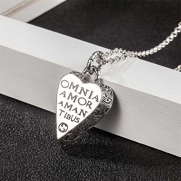 

new 2023 designer jewelry bracelet necklace ring hip hop sterling vine love female punk pendant, Silver