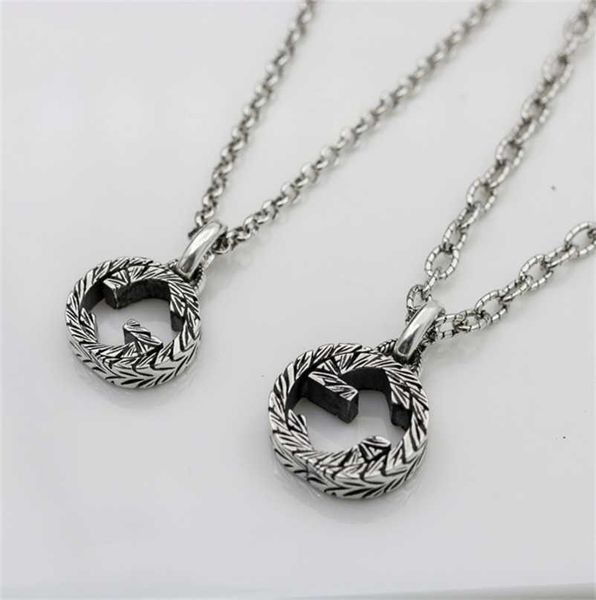 

designer jewelry bracelet necklace ring qi trend carving pattern pendant classic twist sweater chain autumn lovers, Silver