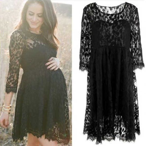 

dresses props lace pattern pgraphy ps summer maternity dress g220602, White