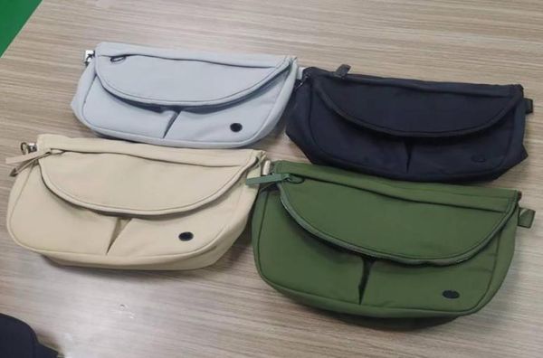 

designer ll festival bag zipper outdoor crossbody have adjustable strap yoga bags waterrepellent micro luxury women shoulder bag2411192