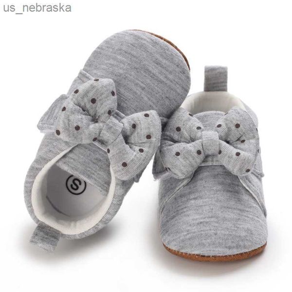 

newborn cotton baby moccasins shoes bowknot newborn sole first walkers toddler shoes infant girls antislip prewalkers l230518