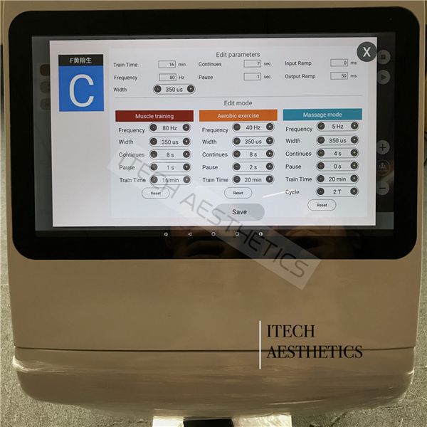 

professional ems training machine, electrical pulse training muscle building machine xems pro