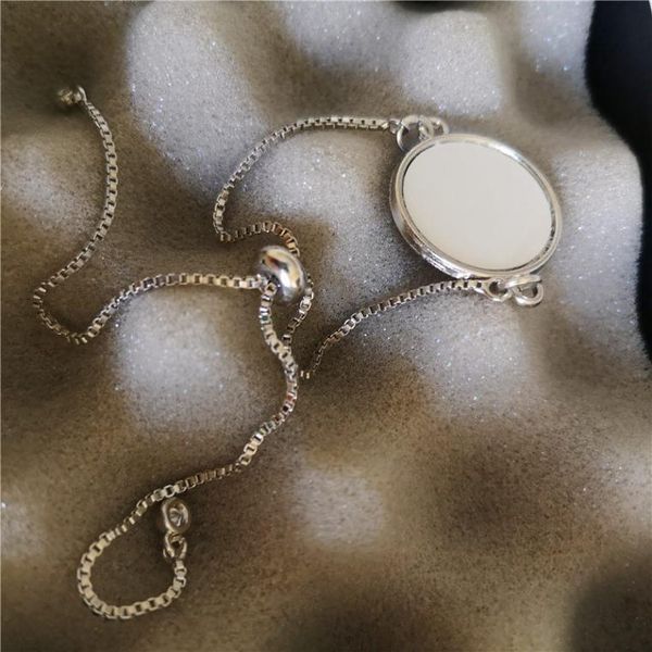 

sublimation blank bracelets for women zipper bracelet jewelry for woman transfer printing custom jewelry2156424, Black