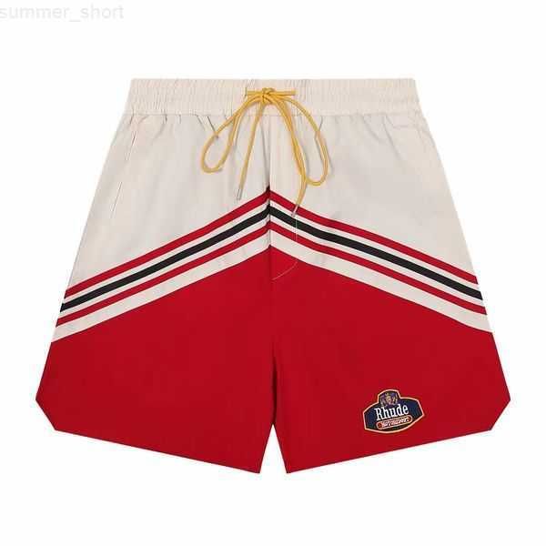 

rhude short mens shorts designer men shorts mens fashion swimshorts designer short gym pants casual beach shorts loose shorts for man women, White;black