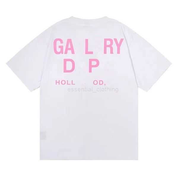 

2023 tees galleryse t shirts depts mens polos women designer t-shirts galleryes cottons depts man s casual shirt luxurys clothing clothes 5, White;black