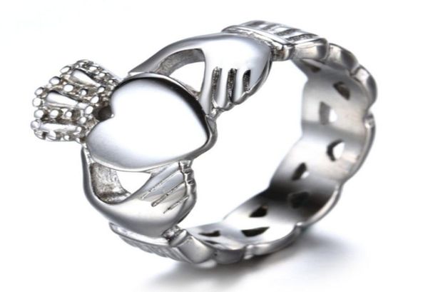 

classic northern ireland style claddagh heart ring beautiful bride039s engagement wedding jewelry8370294, Silver