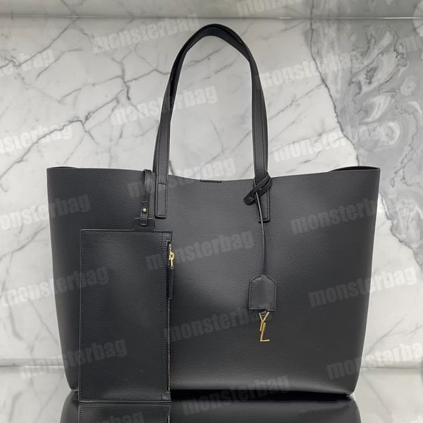 

designer shopping totes bag beach unstructured rive gauche work flat leather e/w travel toy bags nevers shoulder luxury purse