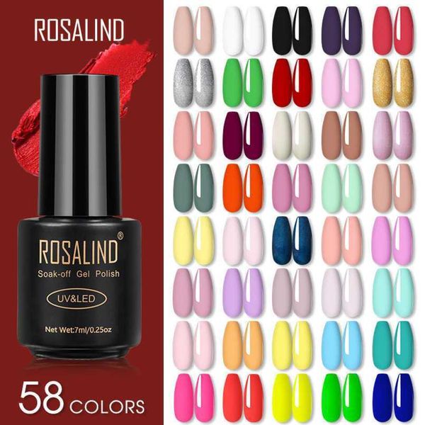 

rosalind gel nail polish lamp all for nails art manicure with matt base coat semi permanant gellak varnishesqrgt