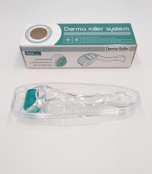 

drs 192 titanium microneedle derma roller beauty skin care rejuvenation anti wrinkle acne scar dark circle therapy dermaroller6265999