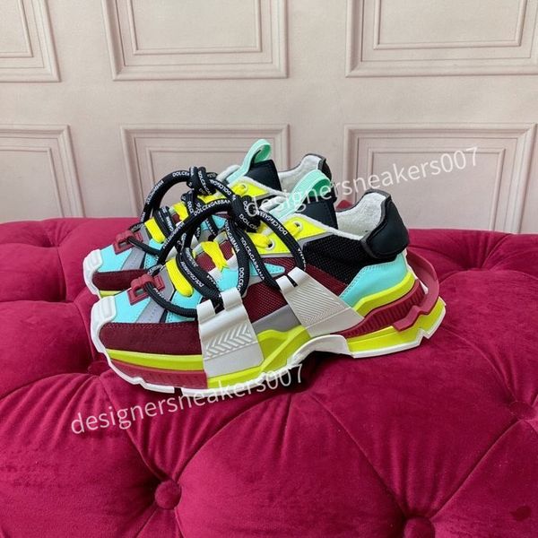 

2023new designer man woman shoe leather lace up men fashion platform oversized sneakers white black mens womens luxury casual shoes