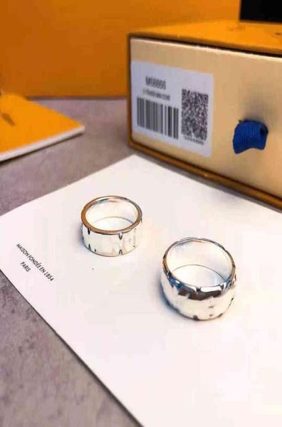 

ring designer designer mens band rings luxury jewelry women titanium steel alloy goldplated craft gold silver rose never fade not2183232