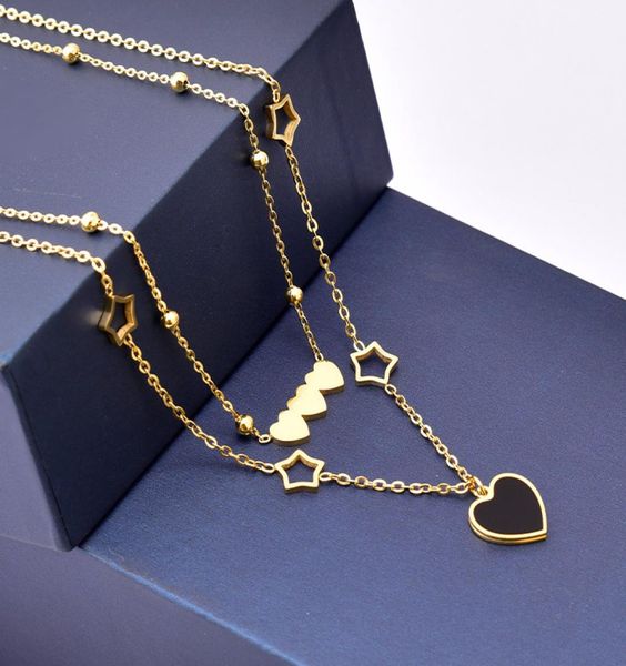 

fine jewelry designer necklace heart love necklaces designers mens silver chain clover luxury mens chains womens cuban link chains2780975