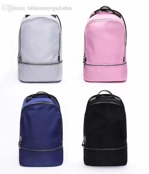 

the lu backpack yoga backpacks travel outdoor sports bags teenager school 4 colors6833079