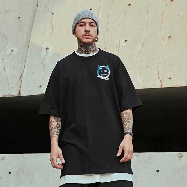 

hip letter graphic oversized wholesale print hop loose t shirts men short sleeve round neck t shirt 3tws, White;black