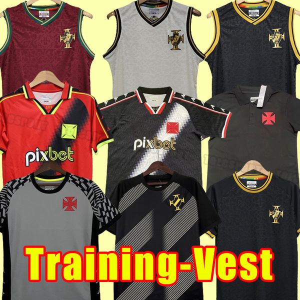 

2023 2024 vasco da gama soccer jerseys 23 24 alex teixeira raniel nene morato andrey santos respeito e diversidade football shirt training v, Black;yellow