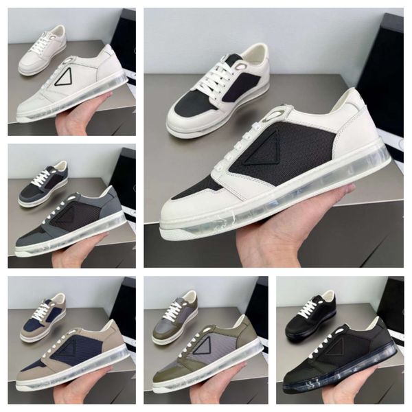 

fashion men casual shoes downtown clear onyx resin running sneakers italy delicate low black weave leather design breathable casuals tennis