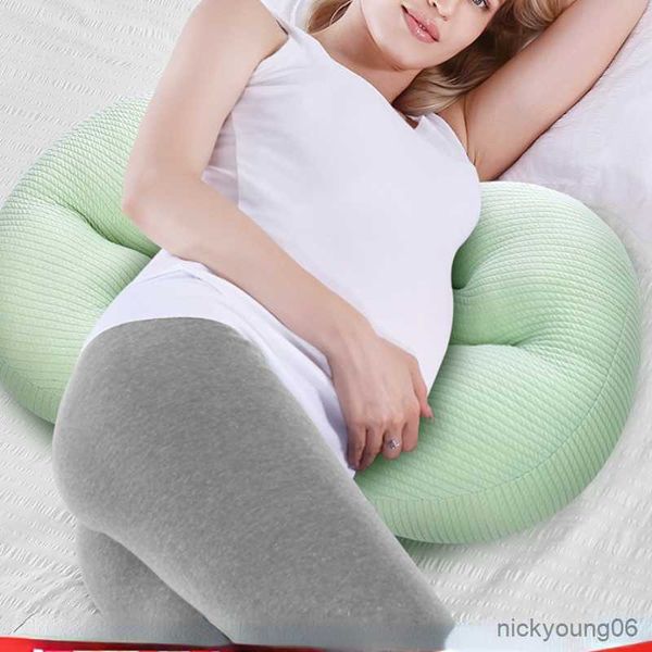 

maternity pillows sleeping cushion for pregnant women waist support side sleep multi-functional u-shaped cotton pad pillow hug back