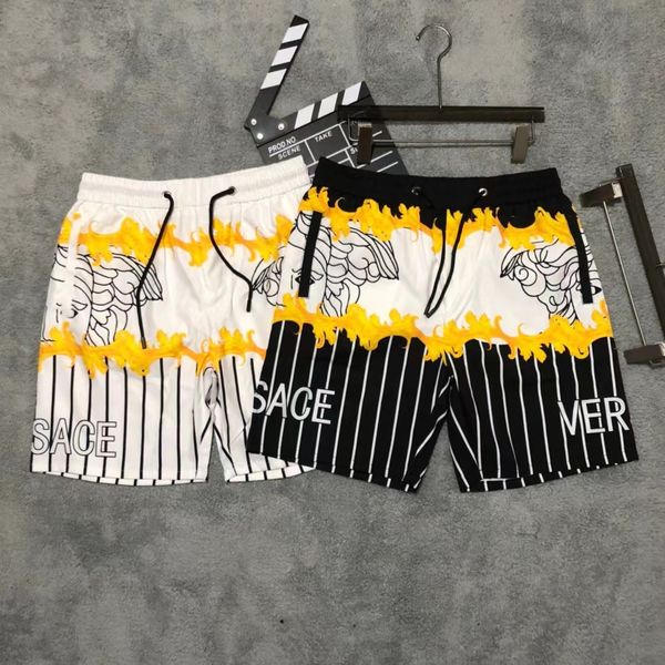 

2023 mens womens designers shorts summer fashion streetwears clothing quick drying swimwear printing board beach pants asian size m-3xl, White;black
