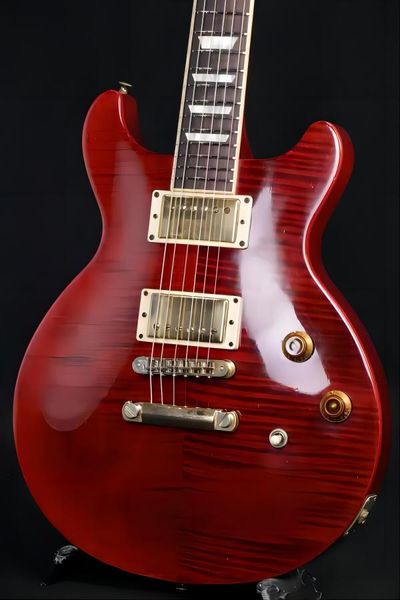 

factory paul standard dc plus trans red #gg1a5 prs electric guitar168885