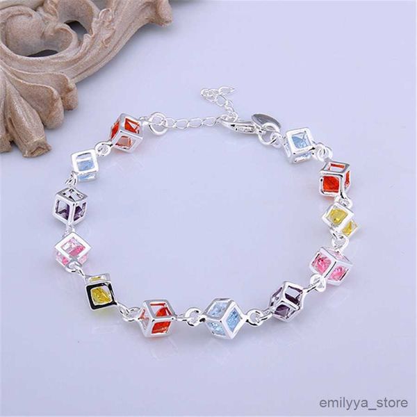 

charm bracelets popular beautiful fashion elegant silver color charm colors crystal bracelet quality gorgeous jewelry, Golden;silver