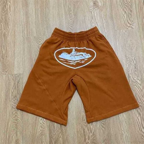 

2023 new designer mens corteiz shorts short sleeve cargos pants ship print ins fashion hip hop skateboarding casual uk french high street j4, White;black