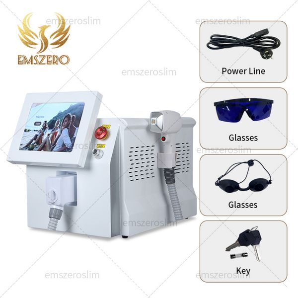 

high power platinum rf 2000w permanent hair removal diode laser 755nm 808nm 1064nm three wavelength diode laser, Black