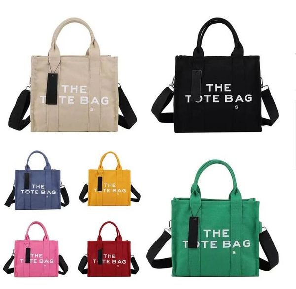 

designer the tote bag women handbag shoulder bag mini leahter canvas crossbody shopping luxury fashion totes bags black large marc handbags
