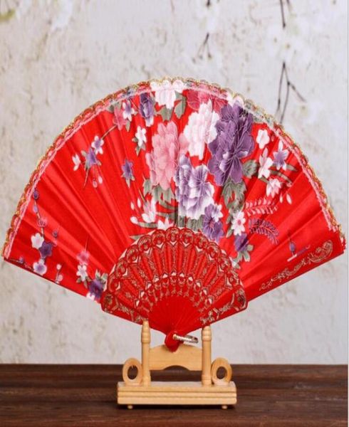 

wedding ladies hand fans advertising and promotional folding fans 7quot dancing lace fan bridal accessories guest gift8068139, White