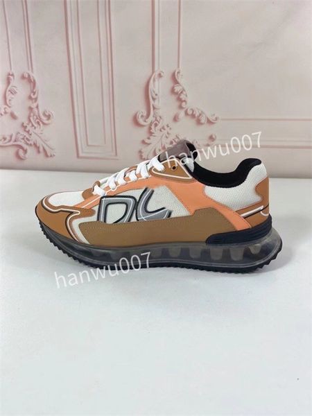 

new designer shoes low high sneakers casual mens shoes sports breathable flexible soft comfortable real leather woman trainers, Black