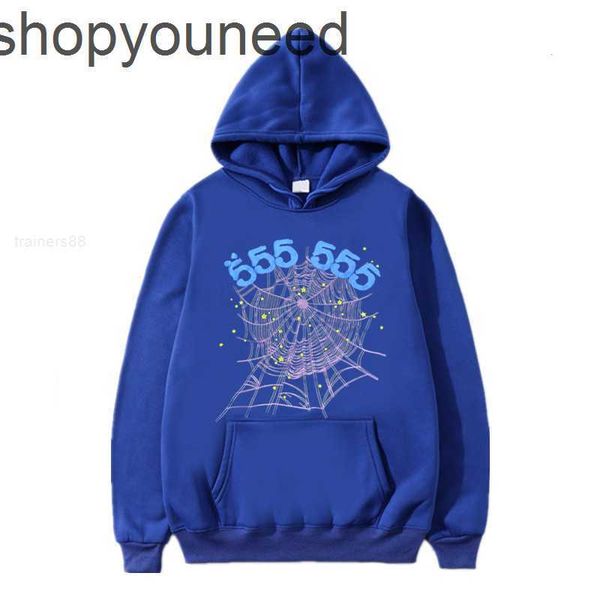 

designer men's hoodies sweatshirts mens sweater spder womens hoodie angel men women heavy fabric spider web pulloverau4x, Black