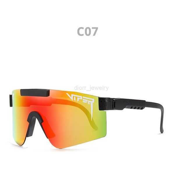 

2023 original viper sport google tr90 polarized sunglasses for men/women outdoor windproof eyewear 100% uv mirrored lens gift 139r2s, White;black