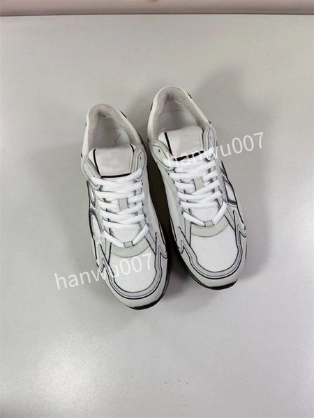 

new designer shoes low high sneakers casual mens shoes sports breathable flexible soft comfortable real leather woman trainers, Black