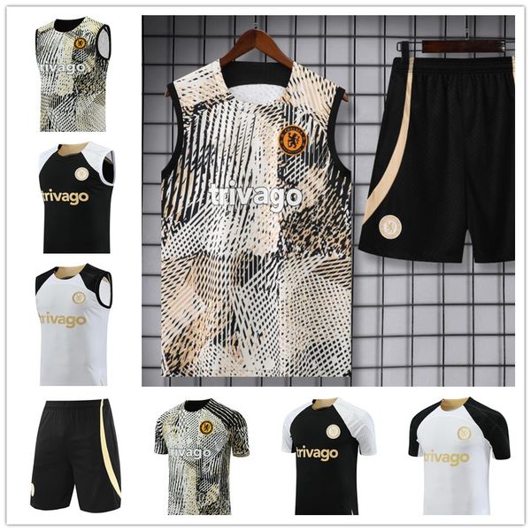 

2023 cfc kovacic soccer jerseys joao felix pulisic ziyech23 24 sterling jorginho t. silva mount kante chilwell ziyech havertz football shirt, Black