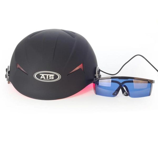

45 diodes ld laser new hair restoration hair regrowth helmet with whole 6407740, Black