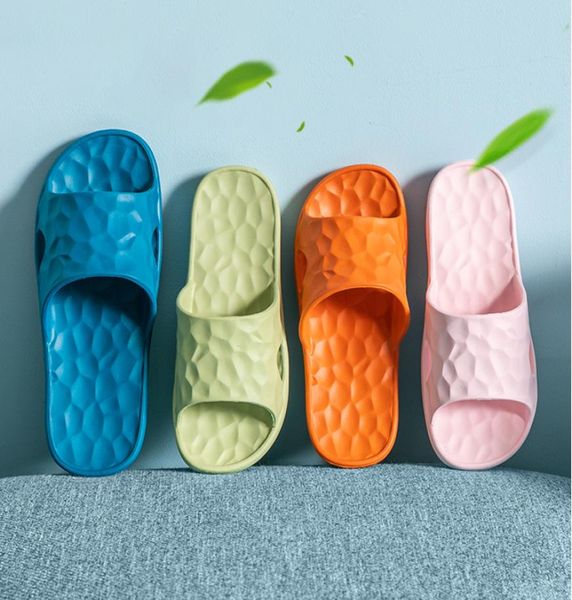 

water cube slipper female summer style nonslip couple slip household bathroom bath slippers net celebrity home shoes whole7721762, Black