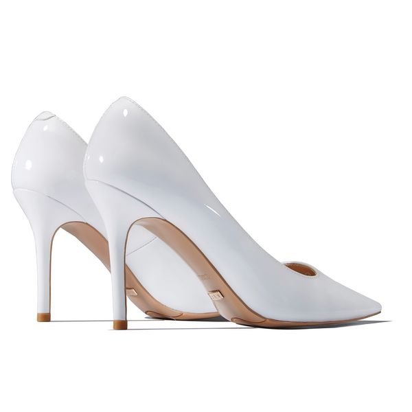 

original high heels, 6cm high, soft sole cowhide, Black