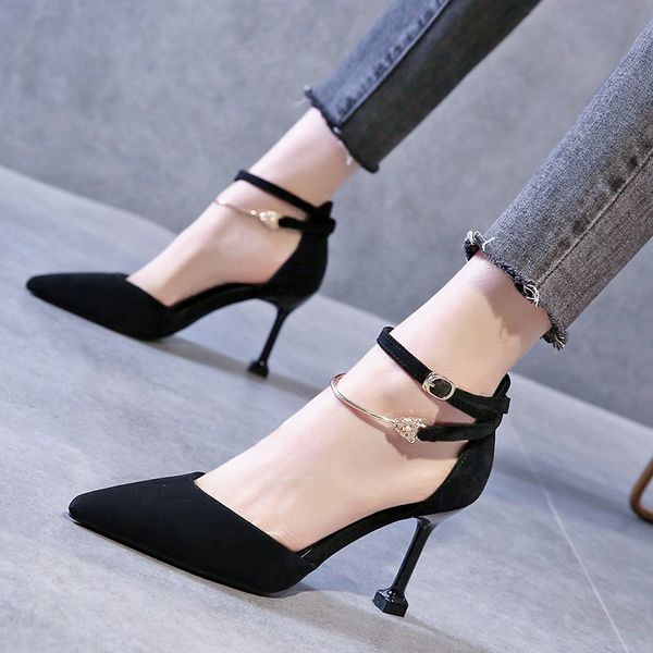 

women fashion navy blue bow tie high heel shoes for summer lady classic black comfort summer shoes sapatos e9061