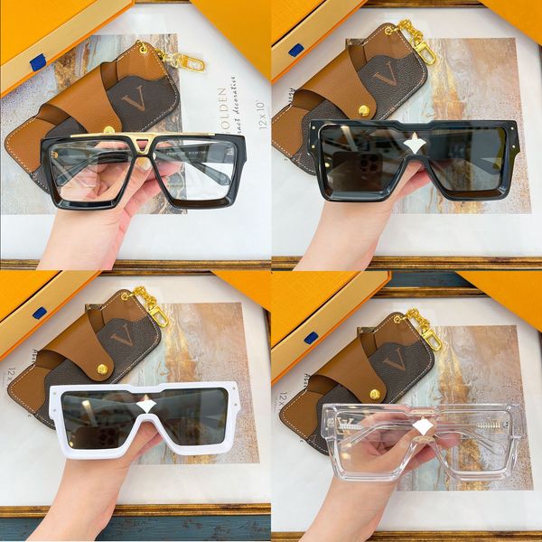 

designer sunglasses womens fashion large frame square mens sunglass oversized glasses millionaire sunglasses vintage woman eyeglass with box, White;black