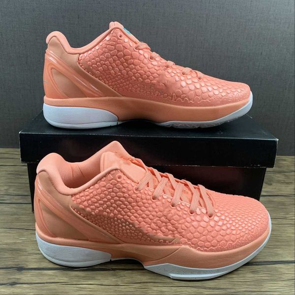 

basketball shoes 6 light pink fashion retro designer shoes with original box