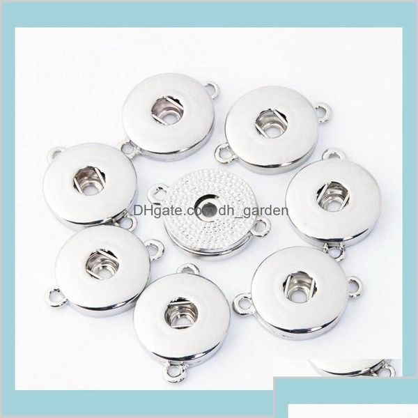 

charm bracelets 18mm sier alloy noosa ginger interchangeable accessories for button diy accessory ra14p io02x drop delivery jewelry dhazh, Golden;silver