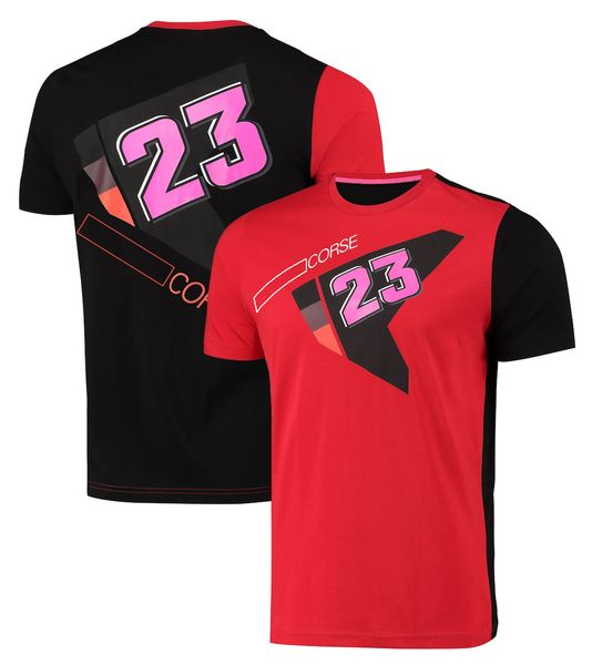 

2023 new motorcycle shirt t-shirt racing clothes car team clothes work clothes coat fans motorcycle surrounding clothing
