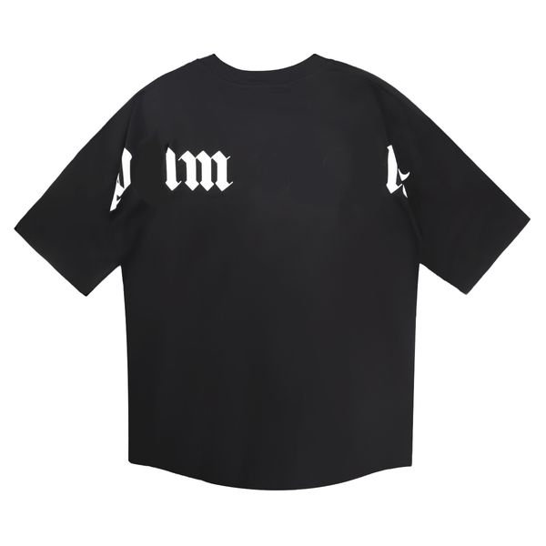 

3a t shirts summer designer womens t shirt mens t shirt printing fashion spray paint graffiti couple short sleeves high street loose tide br, White;black