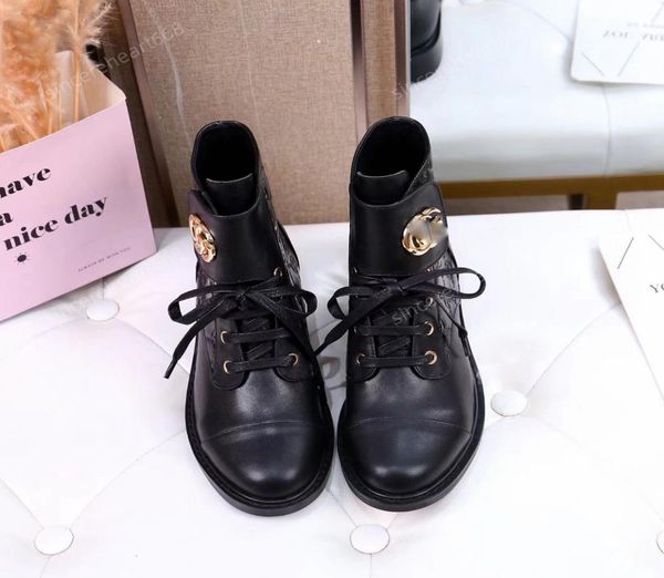 

boots black ankle biker chunky platform flats combat boots low heel laceup booties7170199