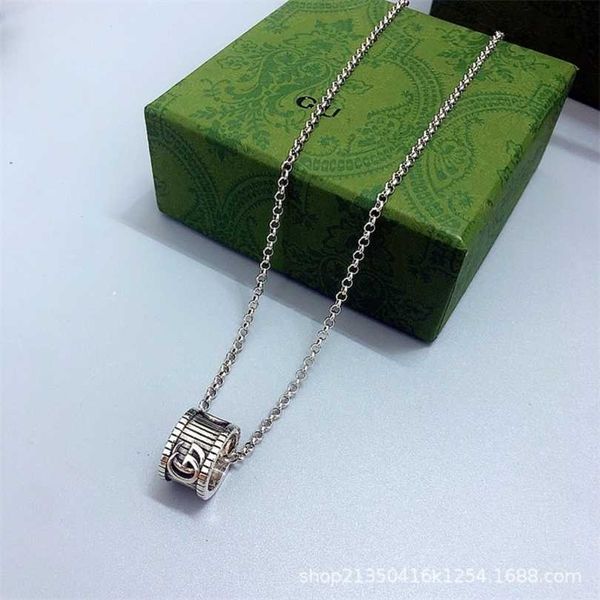 

new 2023 designer jewelry bracelet necklace 925 toothed ring small manyao changes times trend versatile couple, Silver