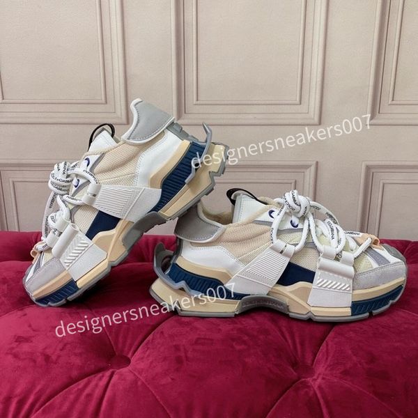 

designer man woman shoe leather lace up men fashion platform oversized sneakers white black mens womens luxury casual shoes