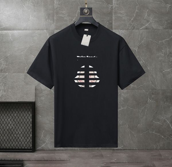 

2023 summer men's and women's fashion and leisure brand temperament joker soft cartoon letter printed t-shirt size xs-4xl#j064, White;black