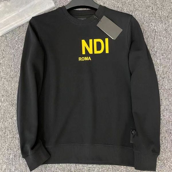 

mens sweaters designer sweaters mens hoodies pure cotton casual and comfortable versatile fashion prints clothing, Black