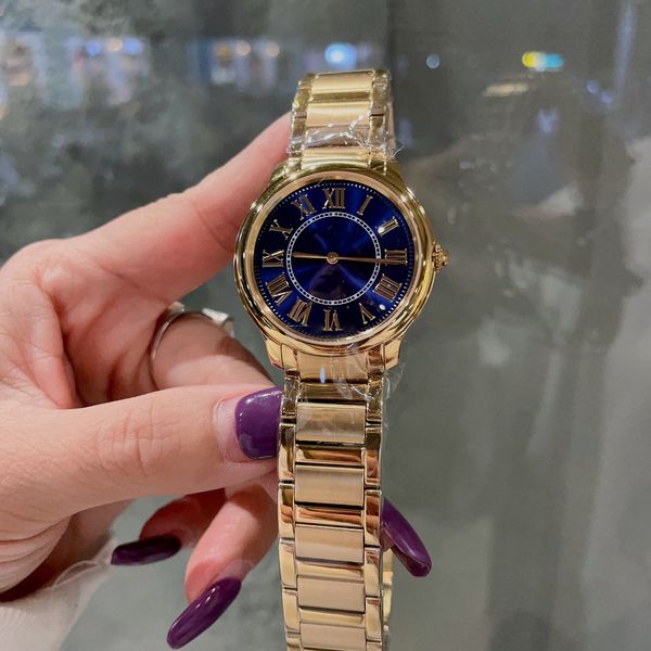 

couple watch his and hers watches round watches for woman diamonds 316 stainless steel quartz movement sapphire crystal waterproof, Slivery;brown